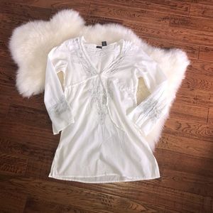 Beach cover-up shirt